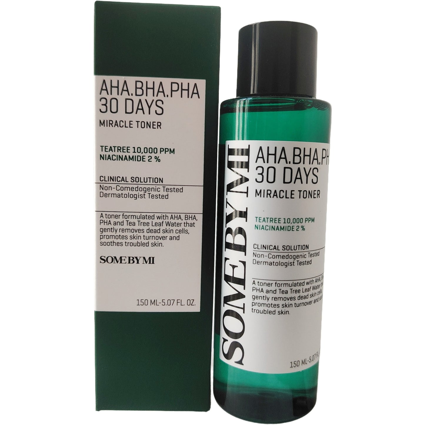SOME BY MI Miracle Toner (AHA BHA PHA) – טונר פילינג עדין עם עץ התה