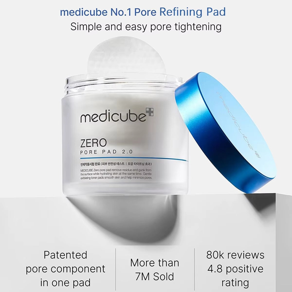 הצעד הראשון לעור זכוכית: Zero Pore Pad Medicube